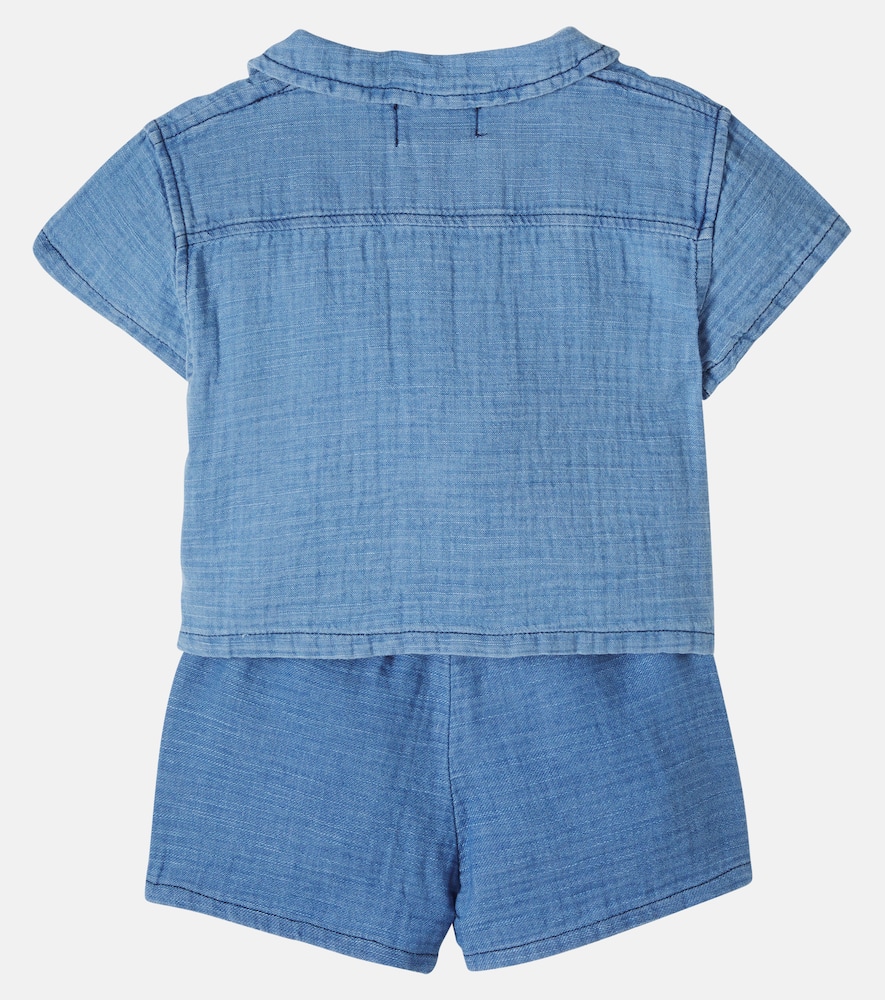 Baby Gale shirt and Kai shorts set