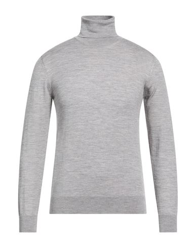 Man Turtleneck Grey Size 38 Virgin Wool