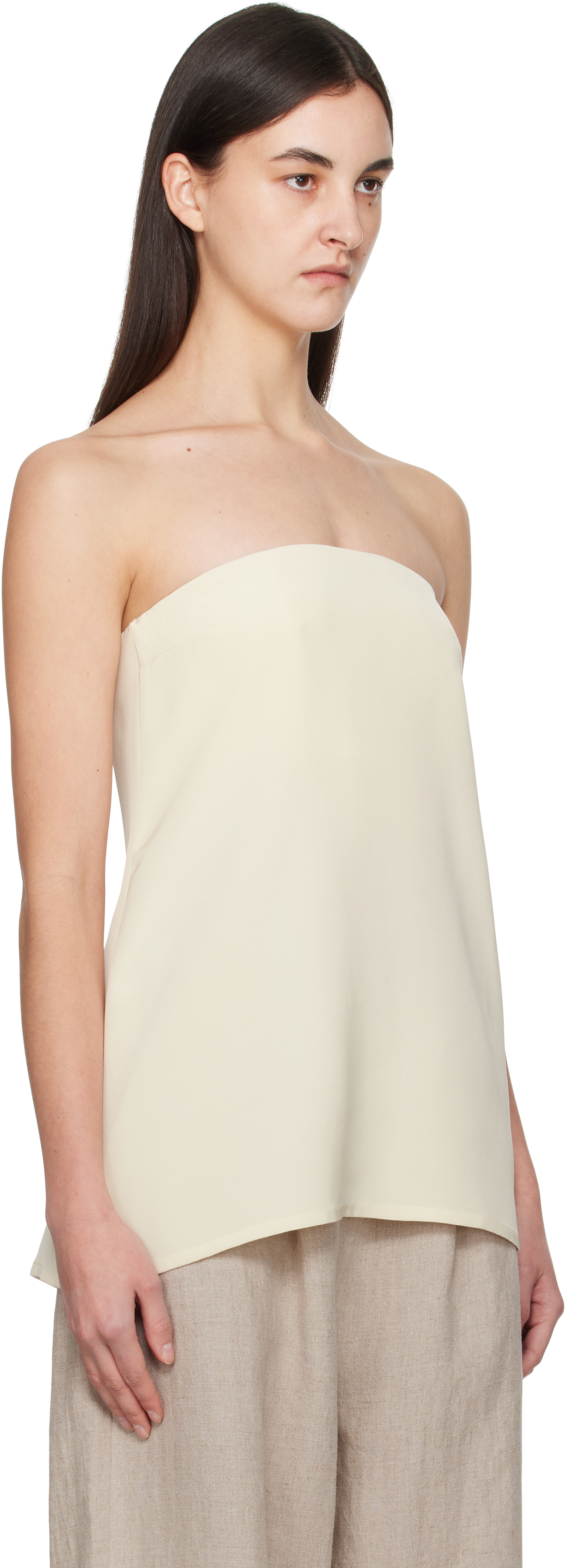 La Collection Off-White Suzanna Top