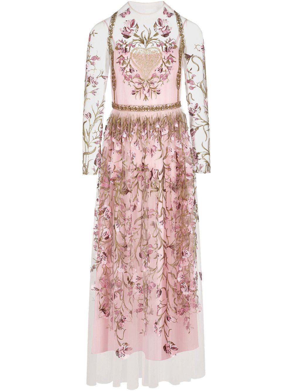 Giambattista Valli embroidered dress - White