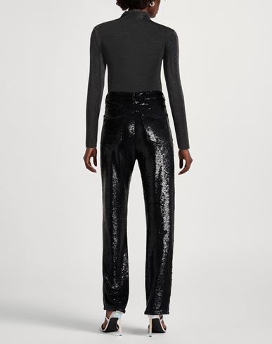 Woman Top Black Size S Viscose, Polyamide, Metallic Polyester, Elastane
