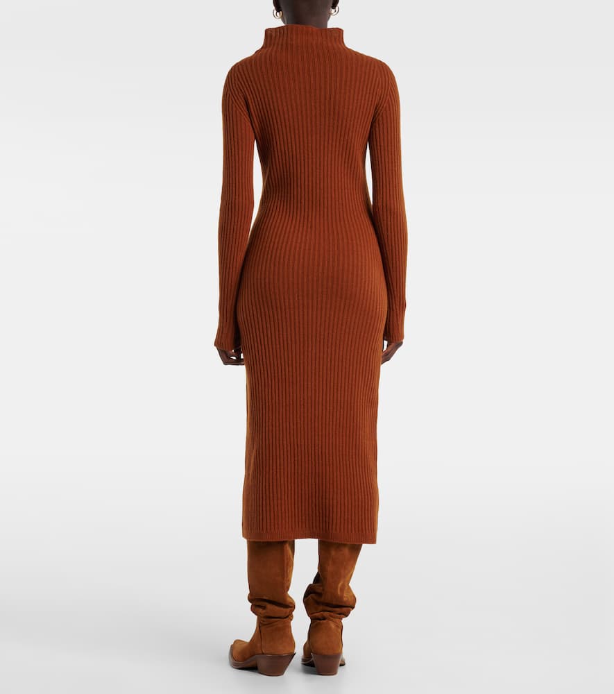 Zelanda wool-blend midi dress