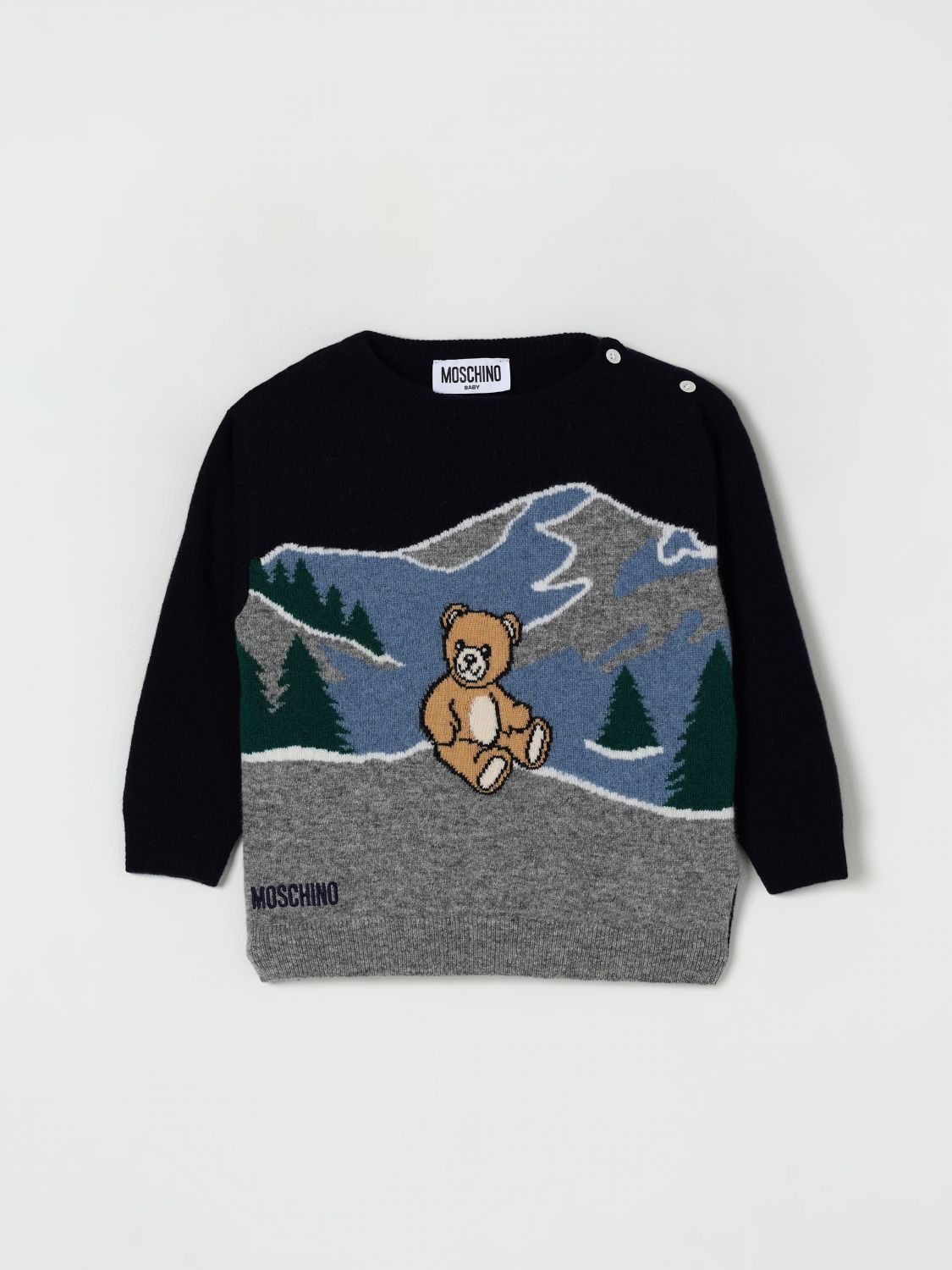 Sweater Kids color Blue