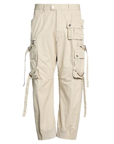 Man Pants Light grey Size 32 Cotton
