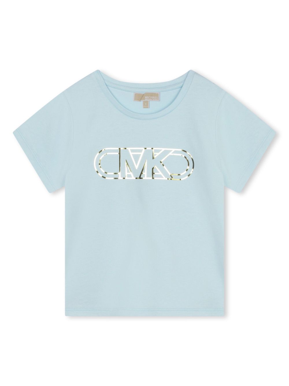 Logo-print cotton T-shirt - Blue