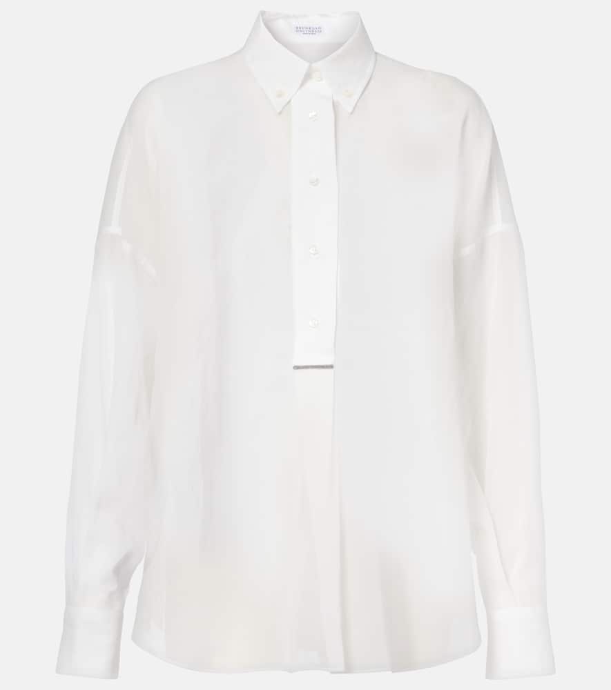 Cotton Oxford shirt