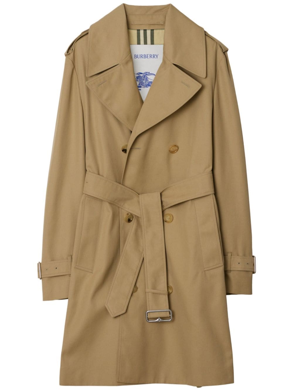 Mid-length Trench Coat - Neutrals