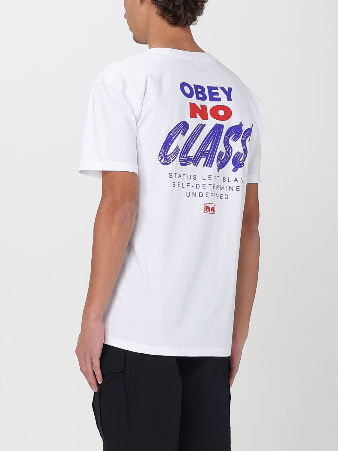 T-Shirt OBEY Men color Cream