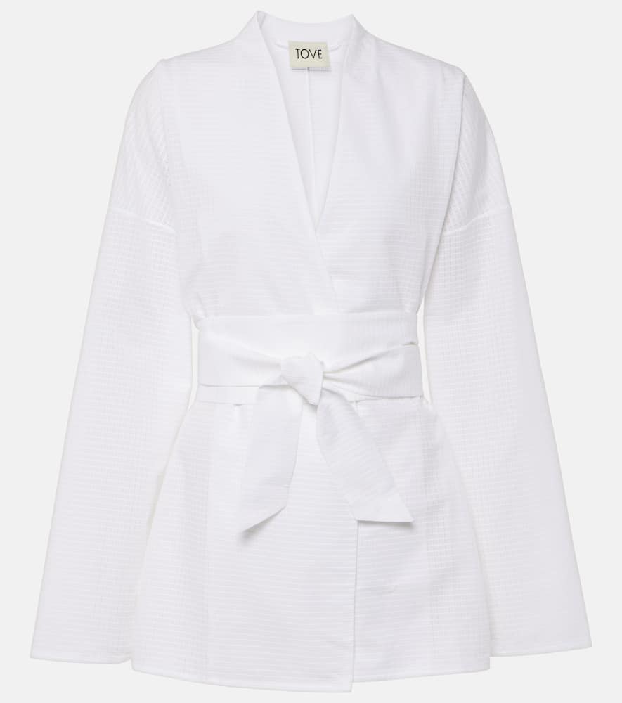TOVE 여성 Arya cotton wrap top