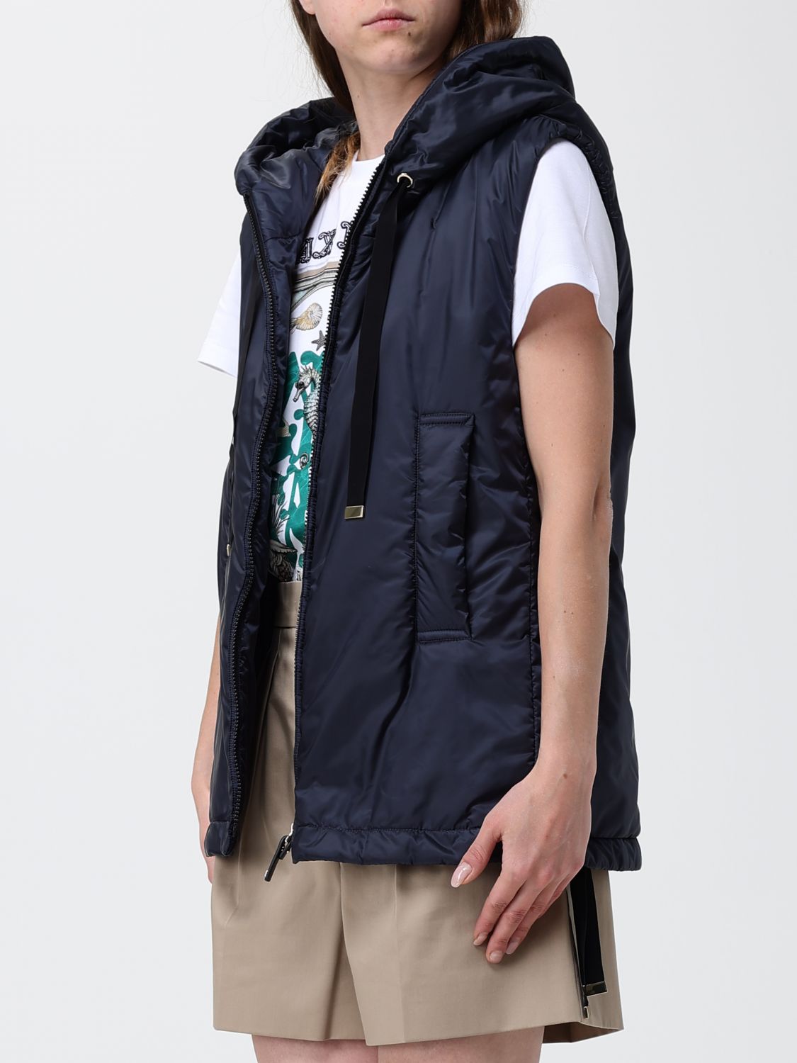 Waistcoat Woman color Blue