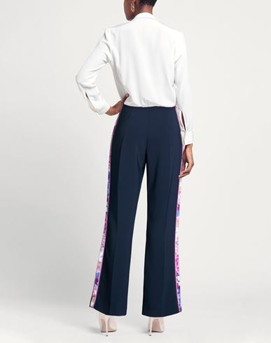 Woman Pants Midnight blue Size 14 Polyester, Polyurethane