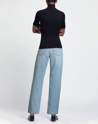 Woman Jeans Blue Size 24 Cotton, Polyester