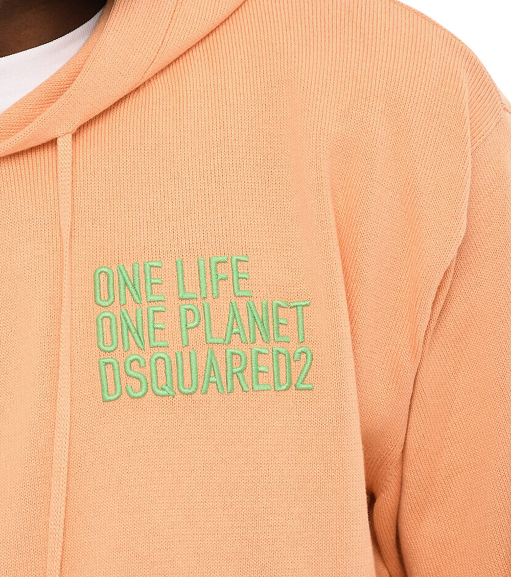 Peach Logo Hoodie