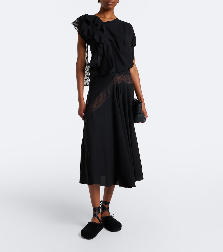 X Repetto Opera suede mules
