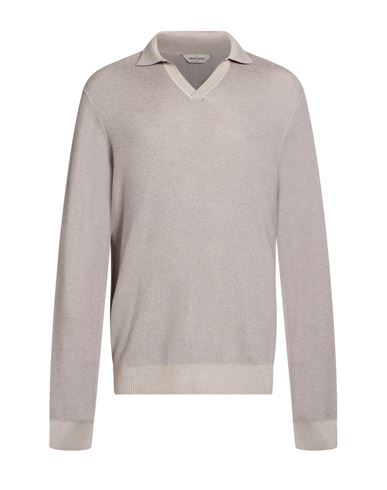 Man Sweater Light grey Size 38 Virgin Wool