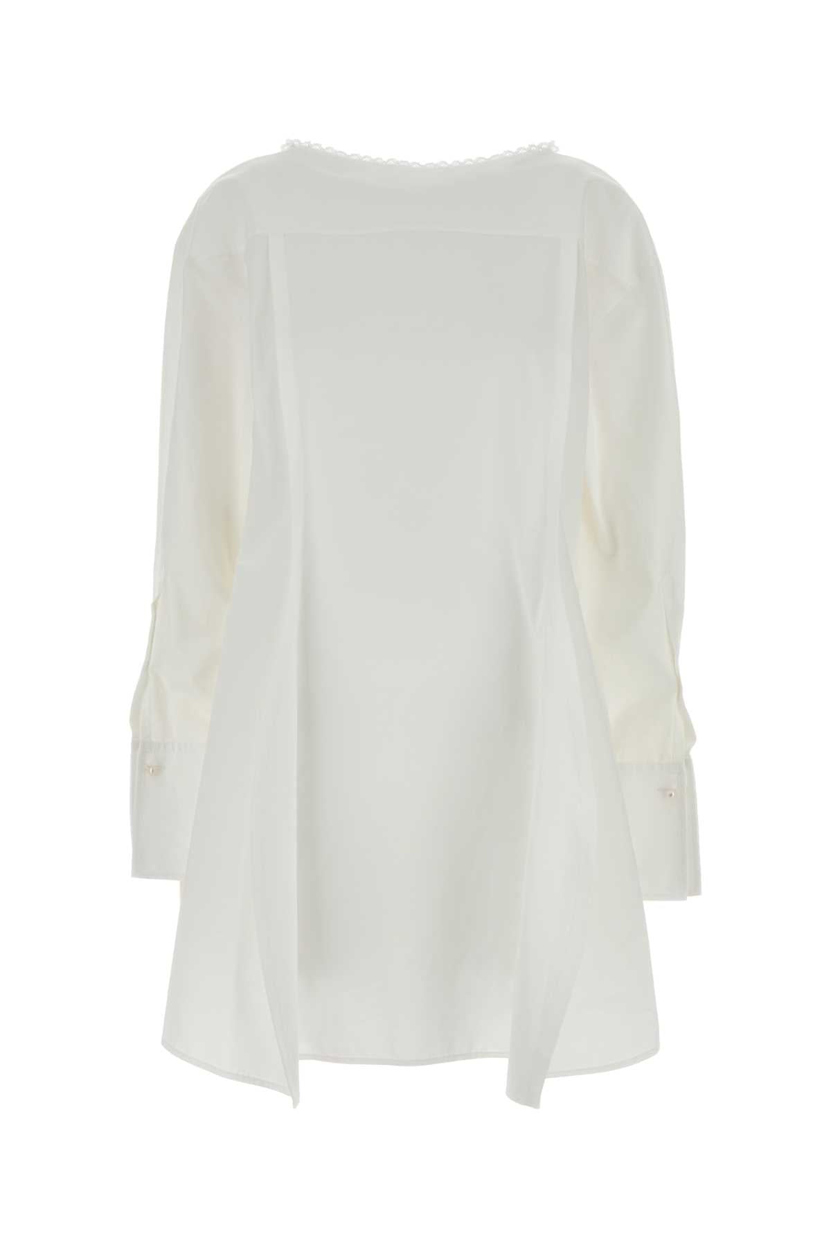 Esperanto Mini Dress — White