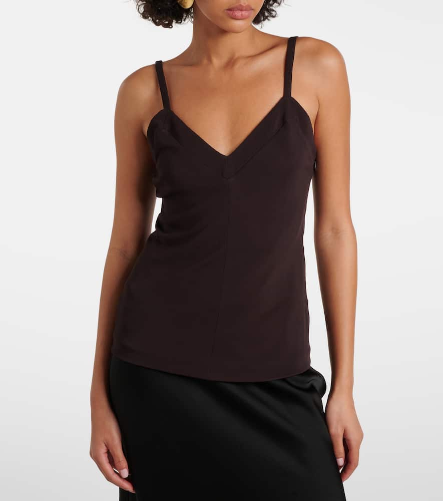 V-neck blouse