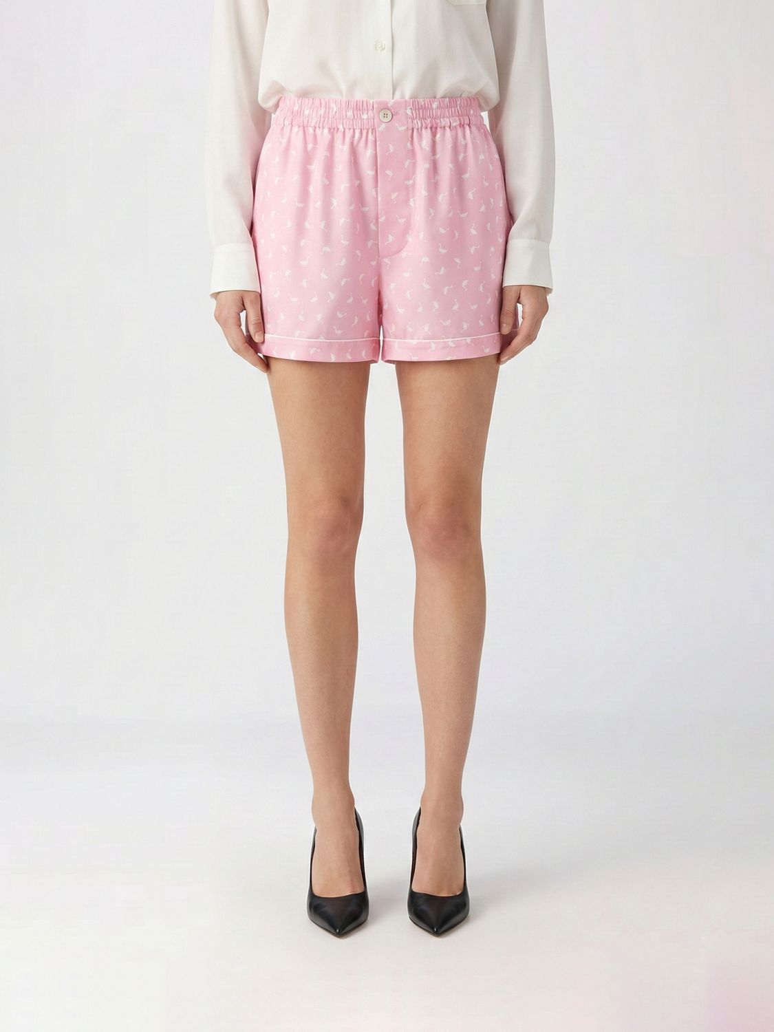 Shorts Woman color Beige