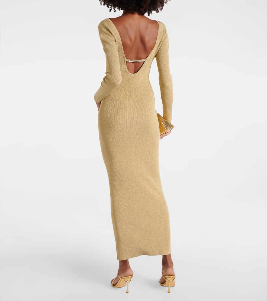 Nina Ricci Lamé maxi dress