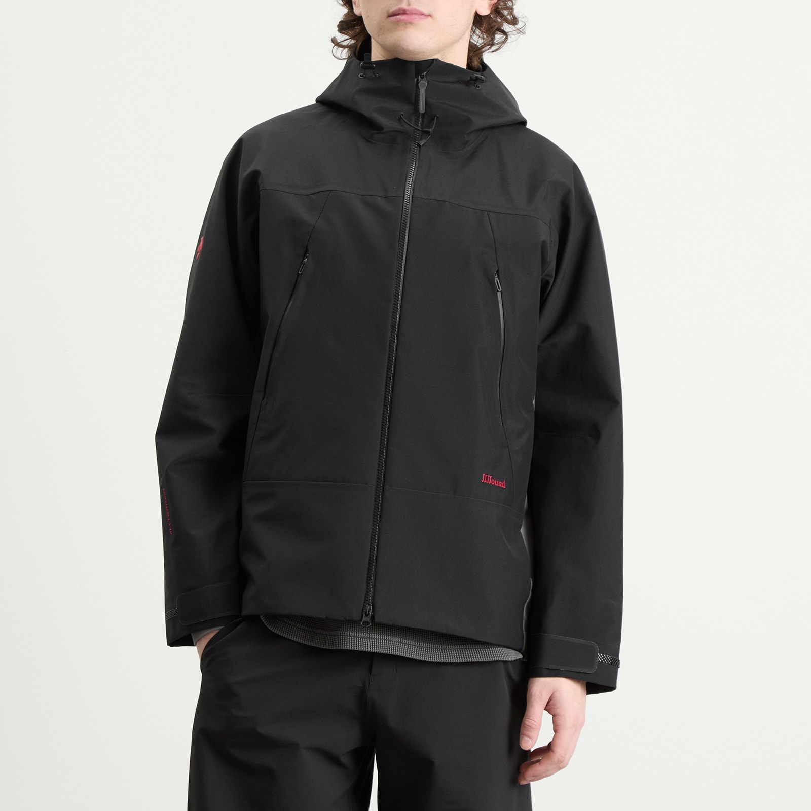 Men's Allterrain x JJJJound Hardshell Jacket in Black/Charcoal