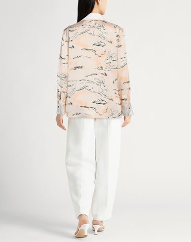 Jil Sander Woman Shirt Beige Size 2 Viscose
