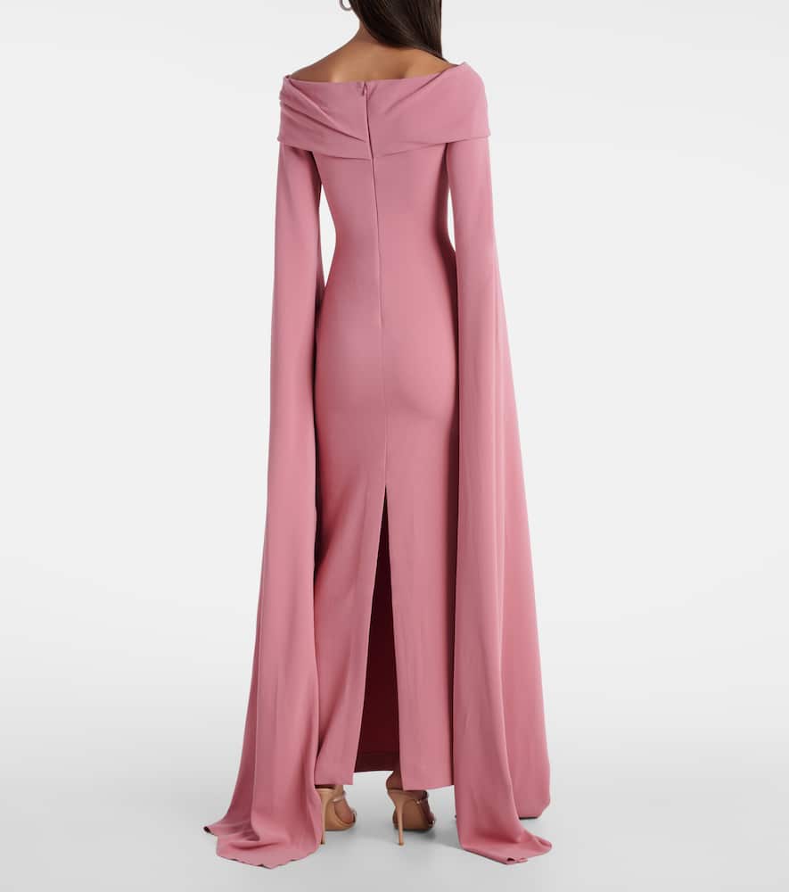 Nuri draped gown