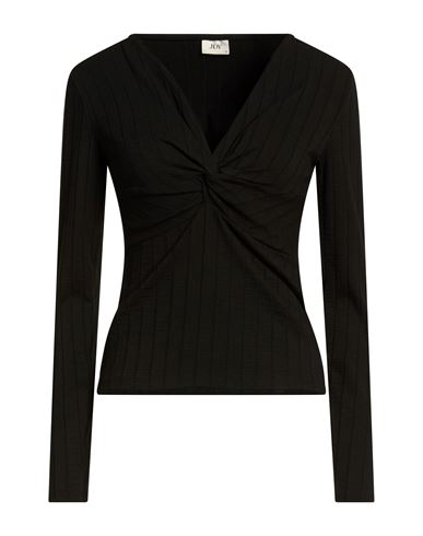 Woman Top Black Size M Polyester, Viscose, Elastane