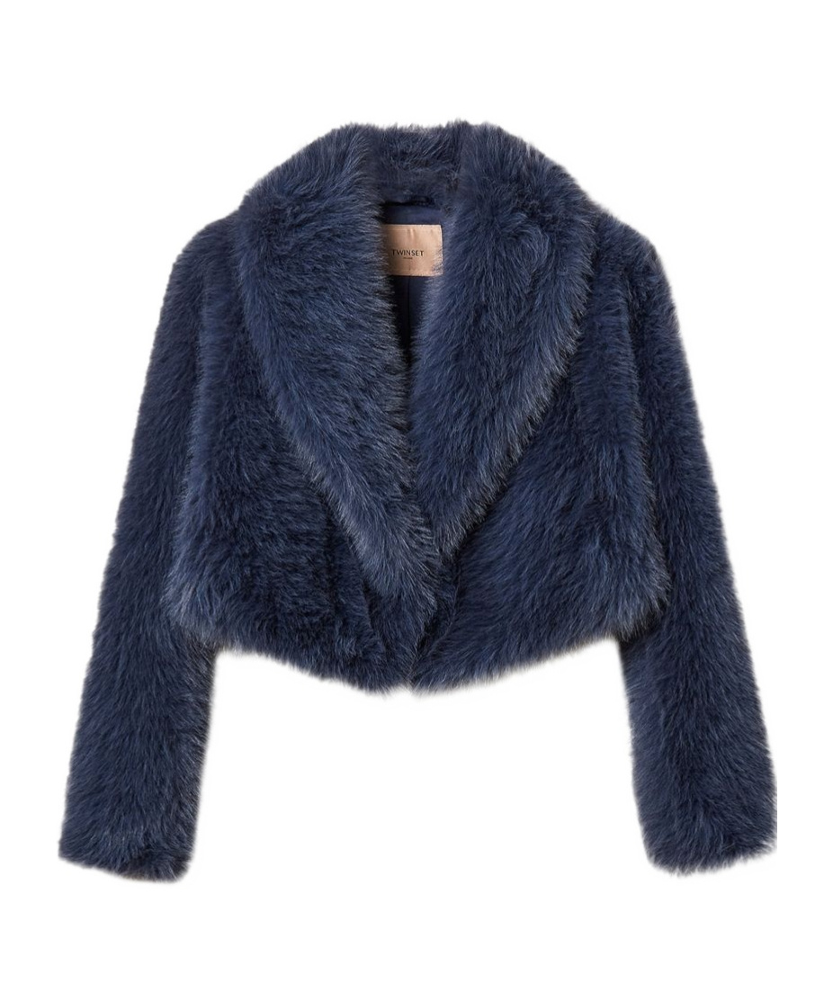 Short faux fur jacket
