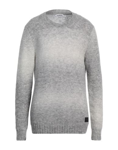 Dondup Man Sweater Light grey Size 42 Alpaca wool, Wool, Polyamide
