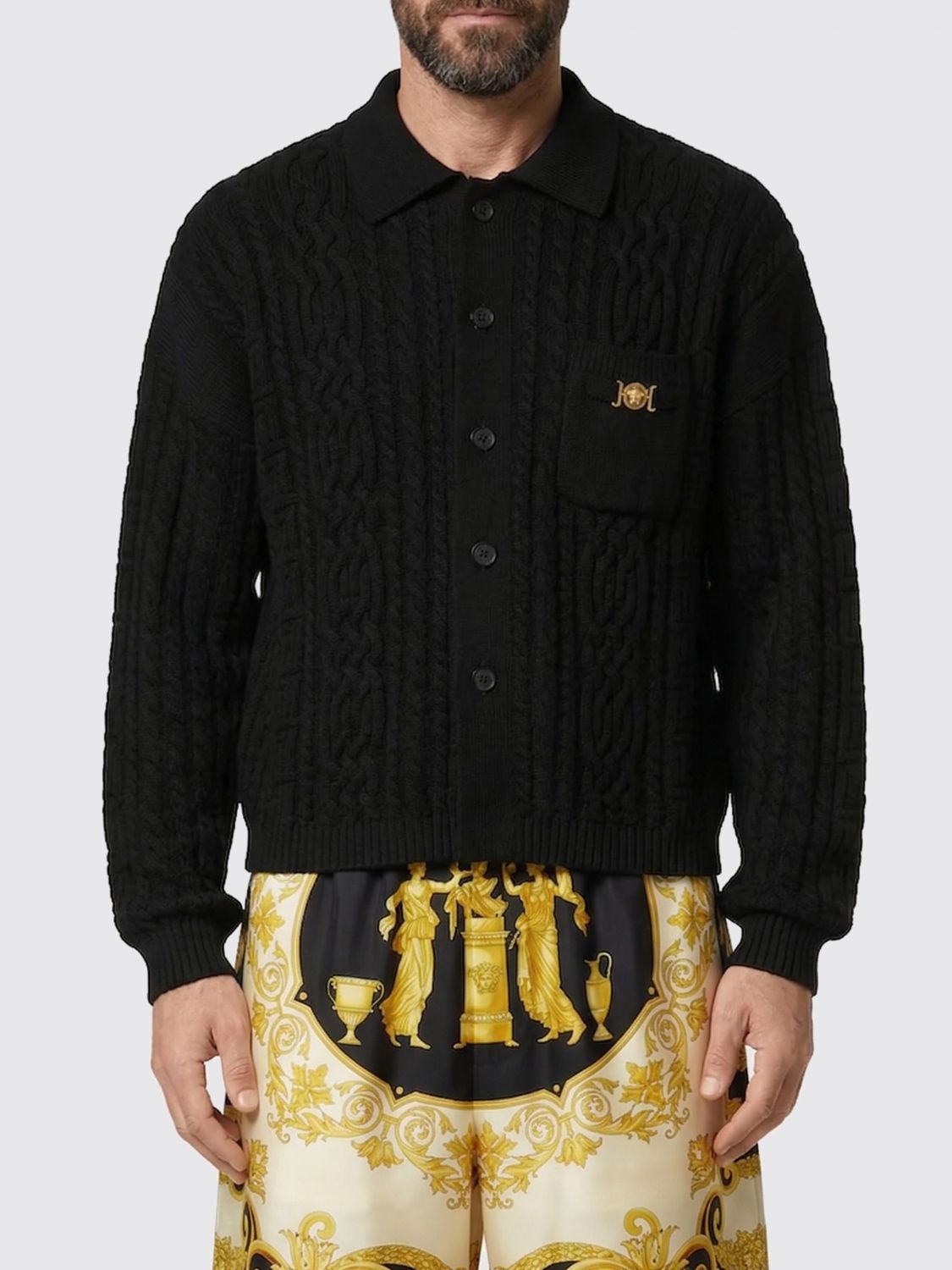 Sweater Men color Black