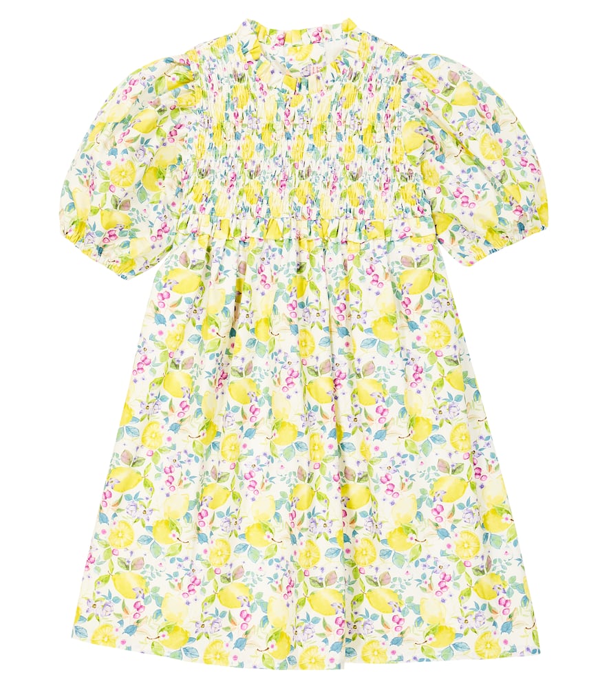 Florita printed cotton dress