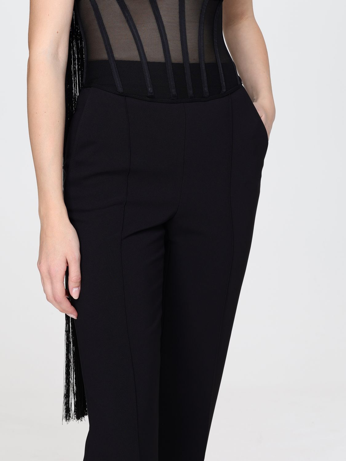 Top Woman color Black