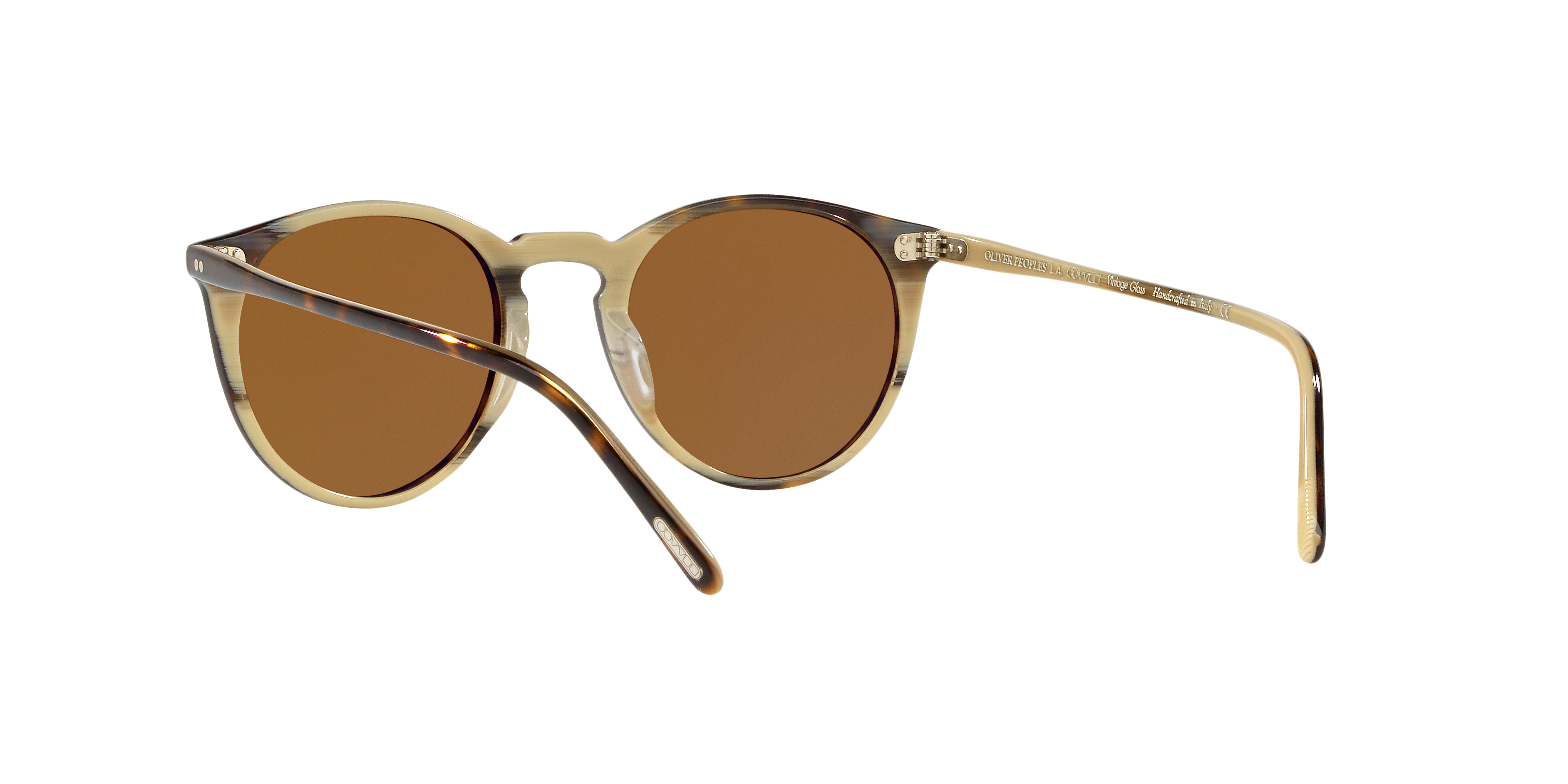 Oliver Peoples Uniseks Oliver Peoples OV5183S O'MALLEY SUN 166653 Zonnebrillen Acetaat Schildpad Bruin Pantos Normaa