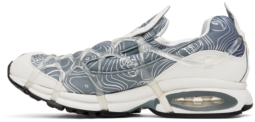 Gray & White Kukini SE Sneakers