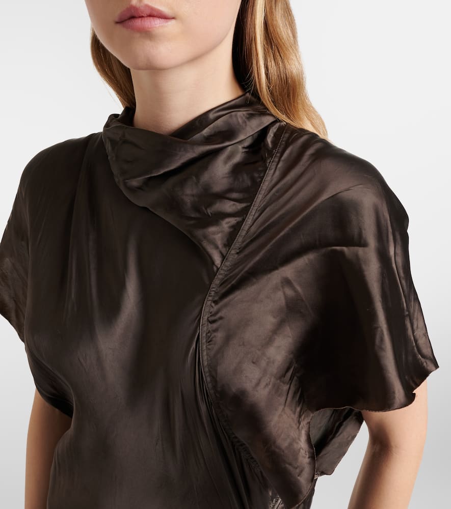 Seb satin gown