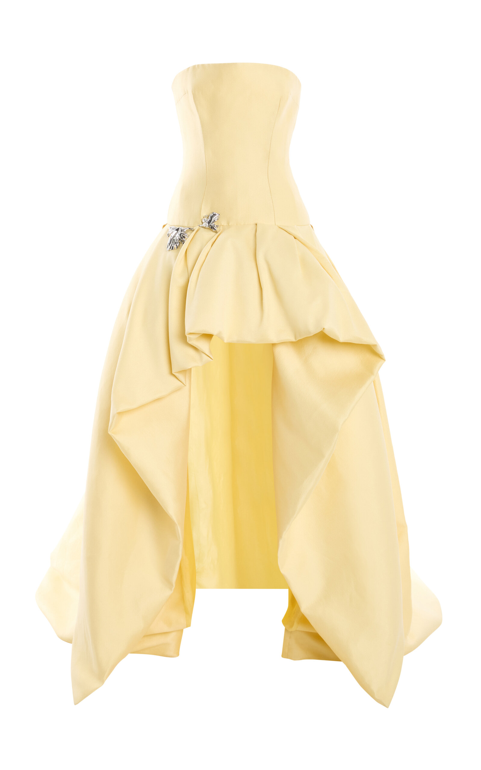 Strapless High Low Ball Gown - Moda Operandi