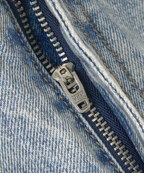 Washed Bermuda Denim Pants