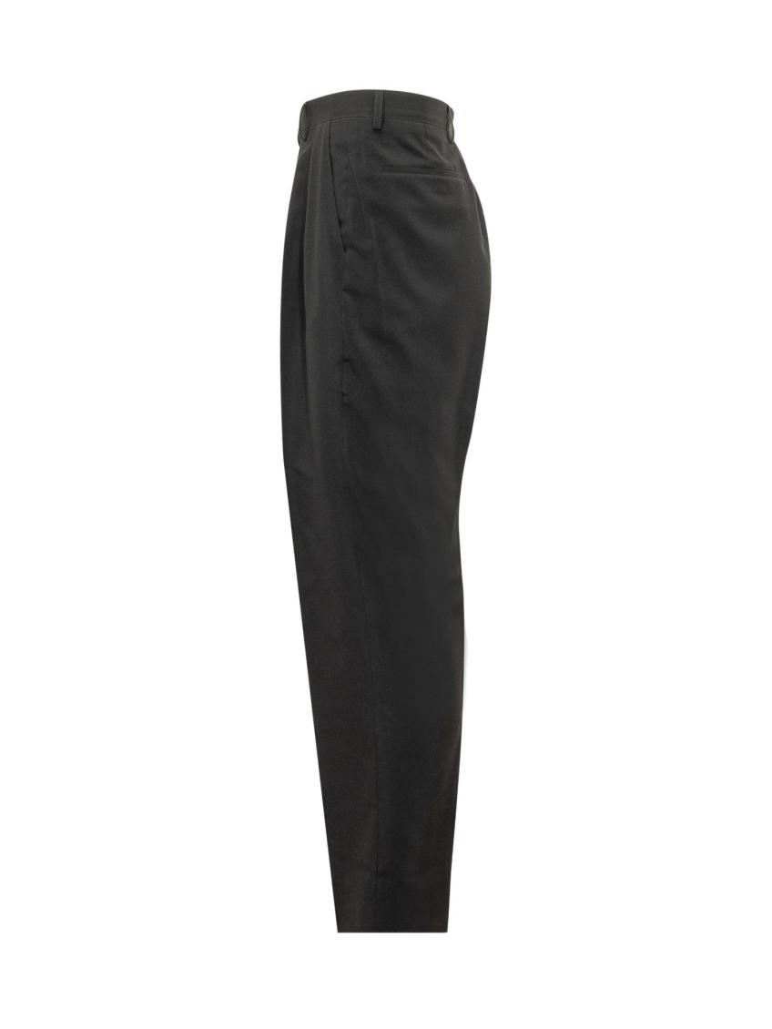 Dark Grey Pleated Pants