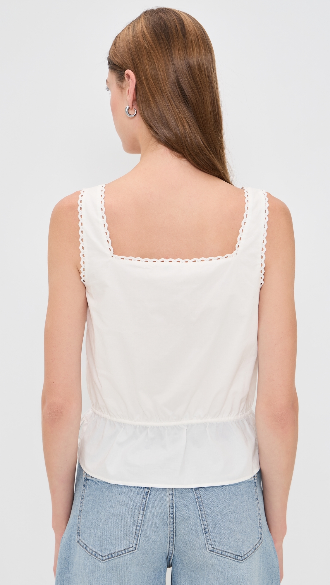 The Margot Top White