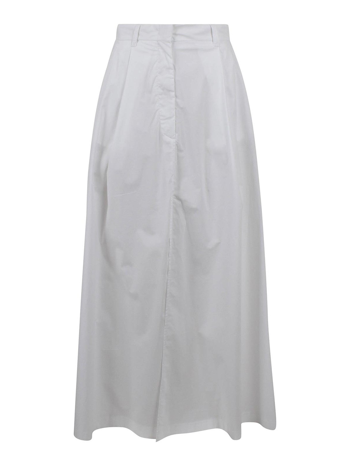 Center-slit skirt