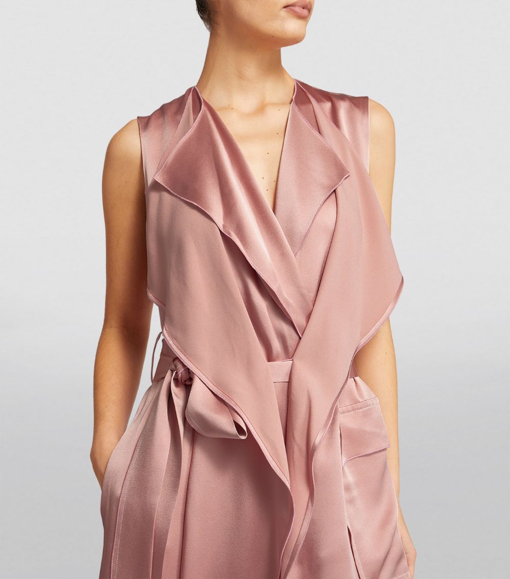 Trench Midi Dress