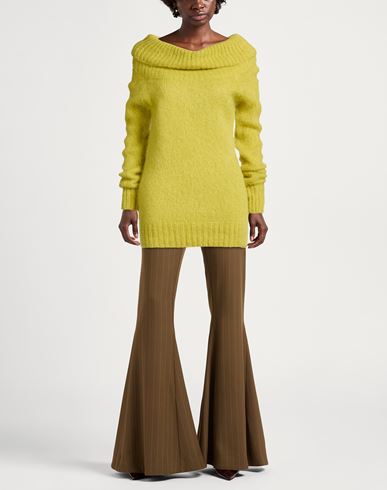 Woman Sweater Lime green Size 4 Mohair wool, Acrylic, Polyamide, Wool, Elastane
