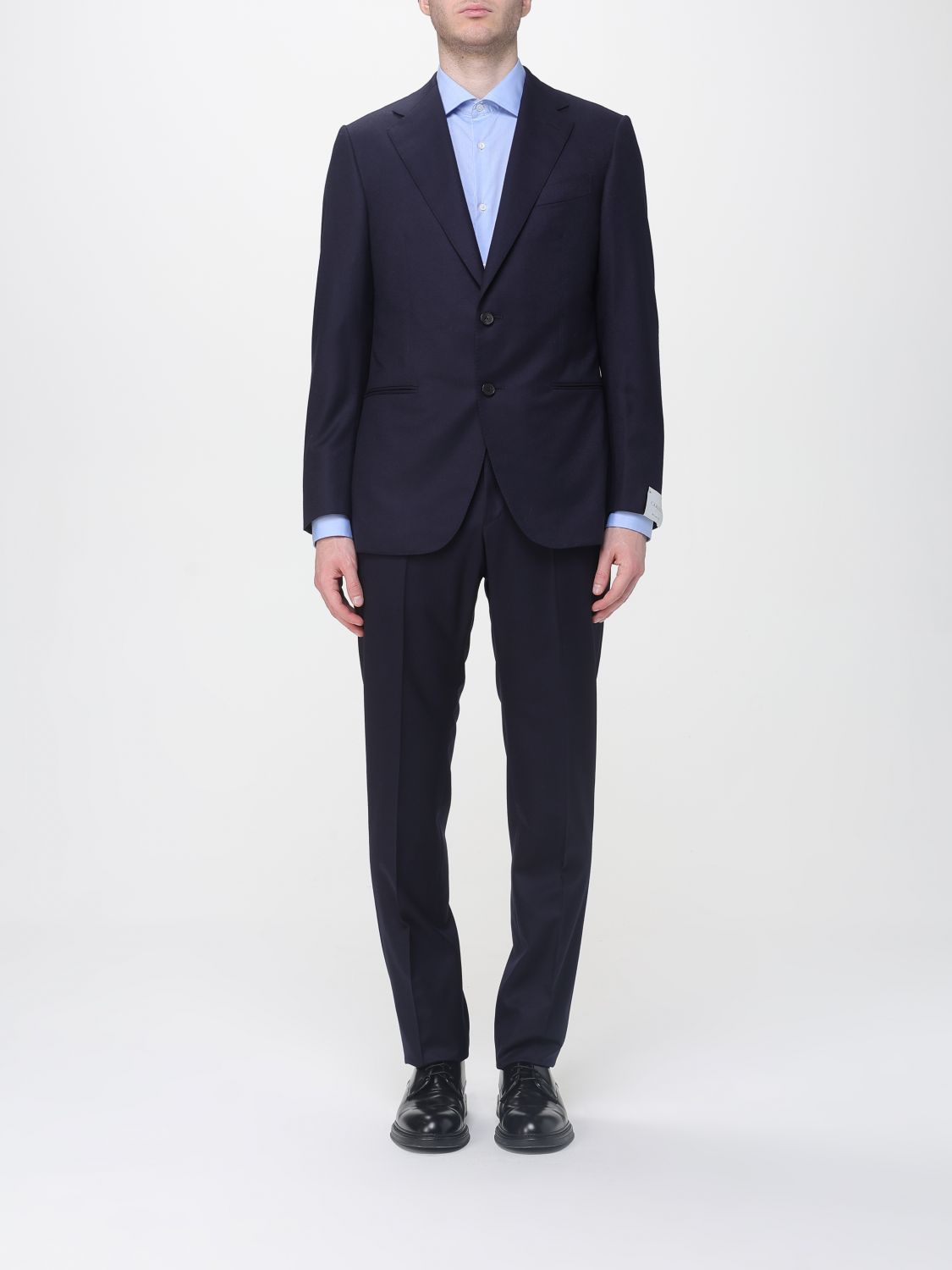 Suit Men color Blue