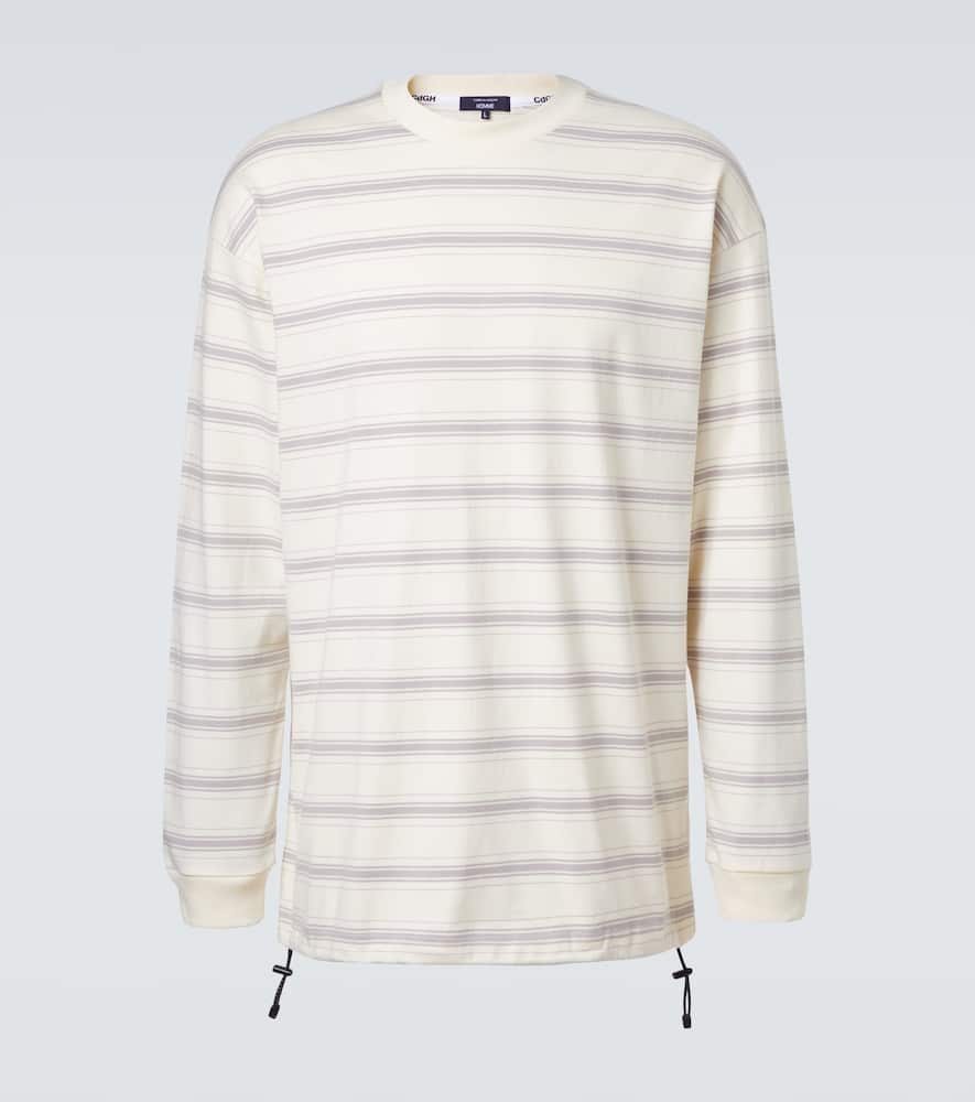 Comme des Garçons Homme Striped cotton jersey T-shirt