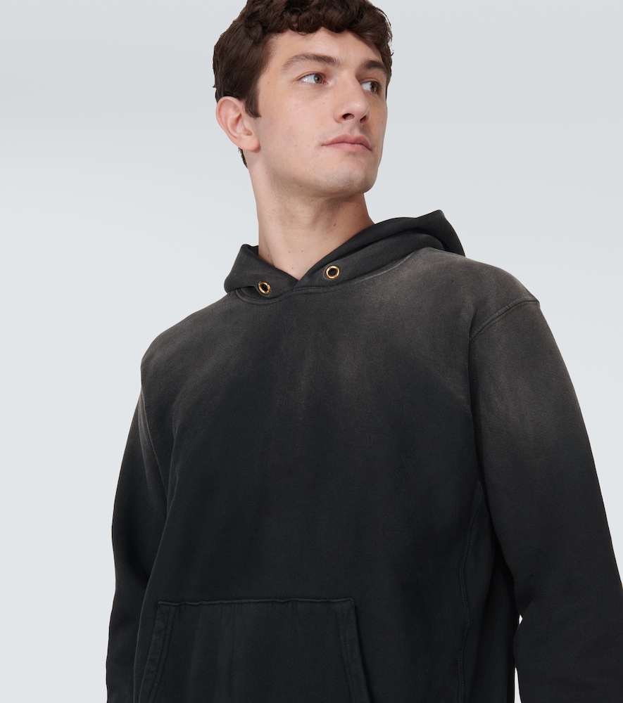 Cotton jersey hoodie
