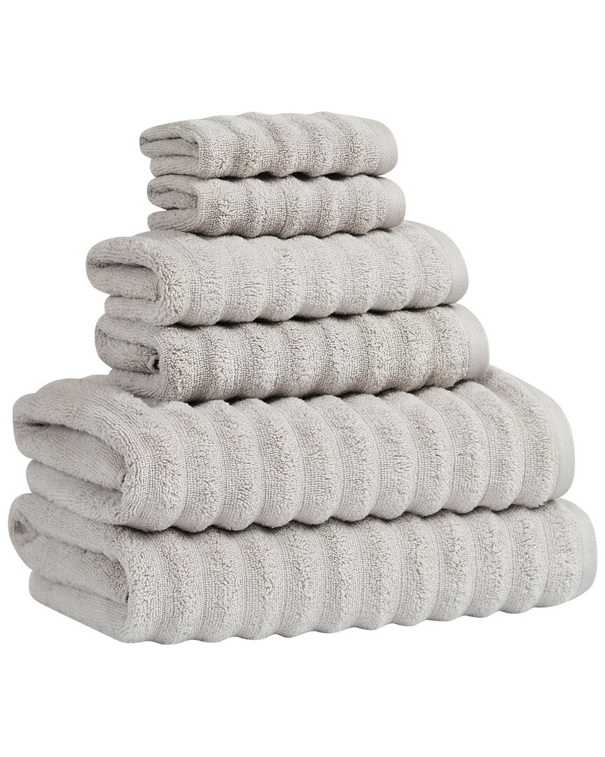 London Fog Zero Twist 6pc Towel Set
