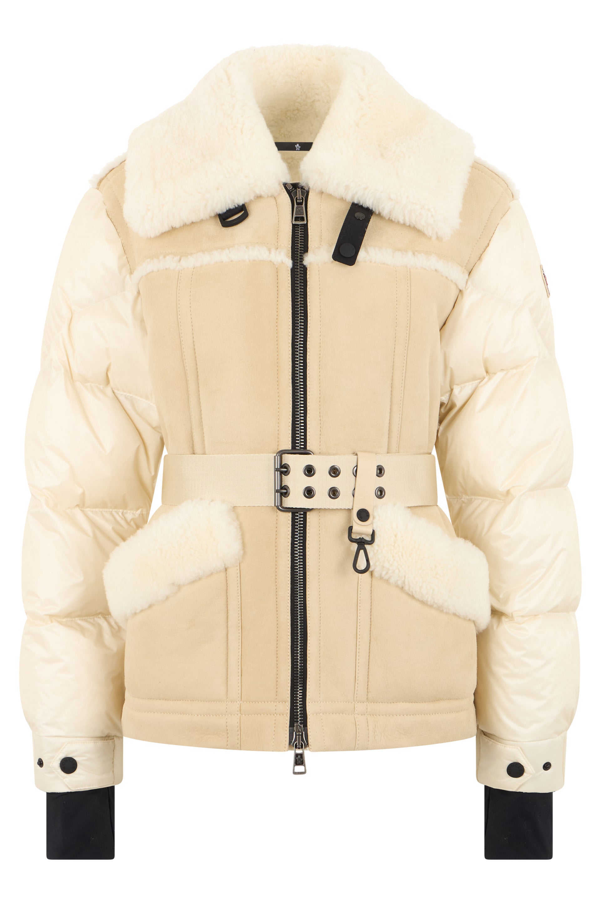 Laplance Shearling-trimmed Belted GORE-TEX Down Jacket