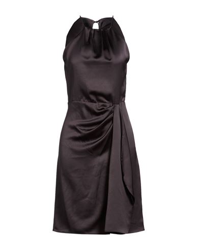 Woman Mini dress Black Size 4 Polyester