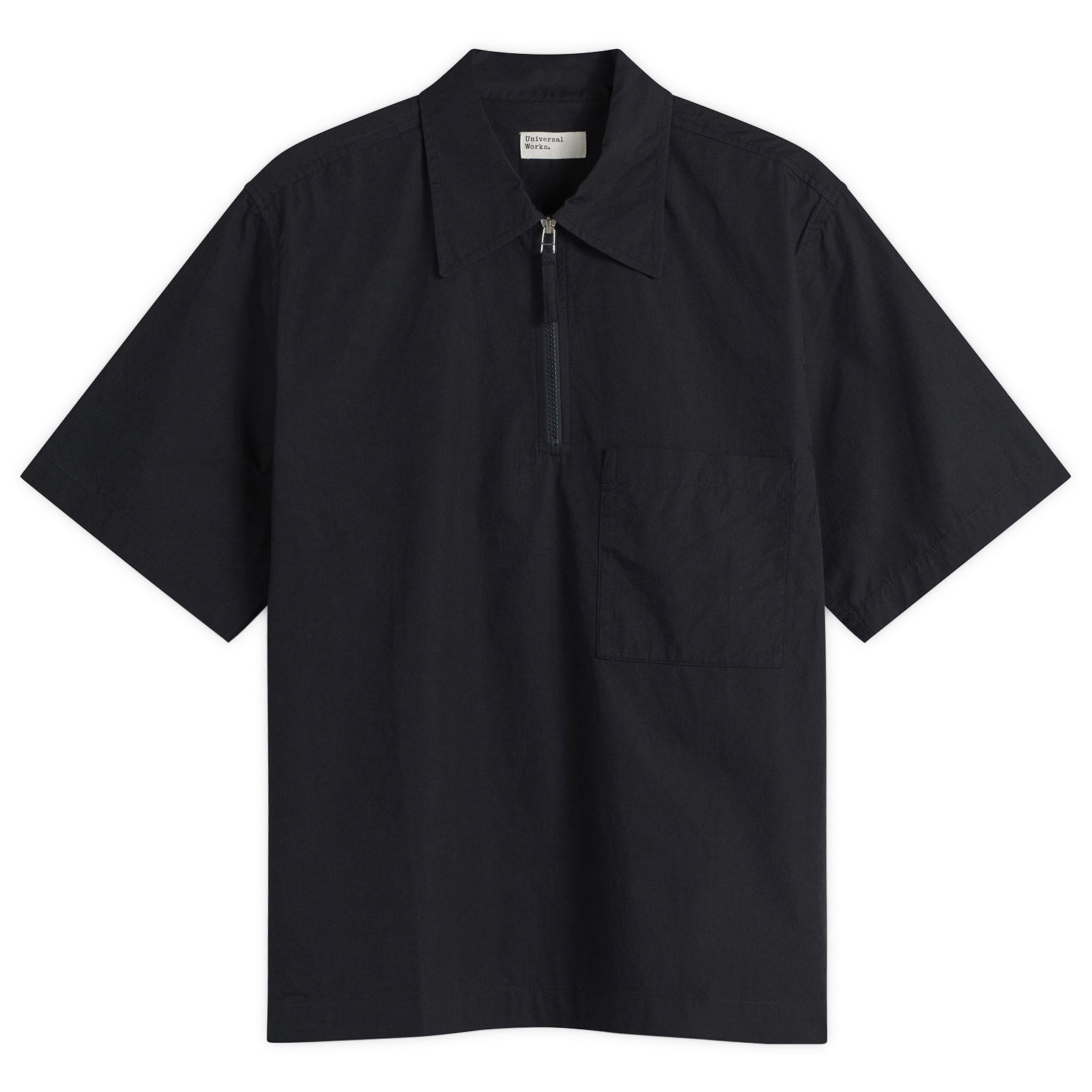 Men's Broadcloth Ewan Shirt Navy