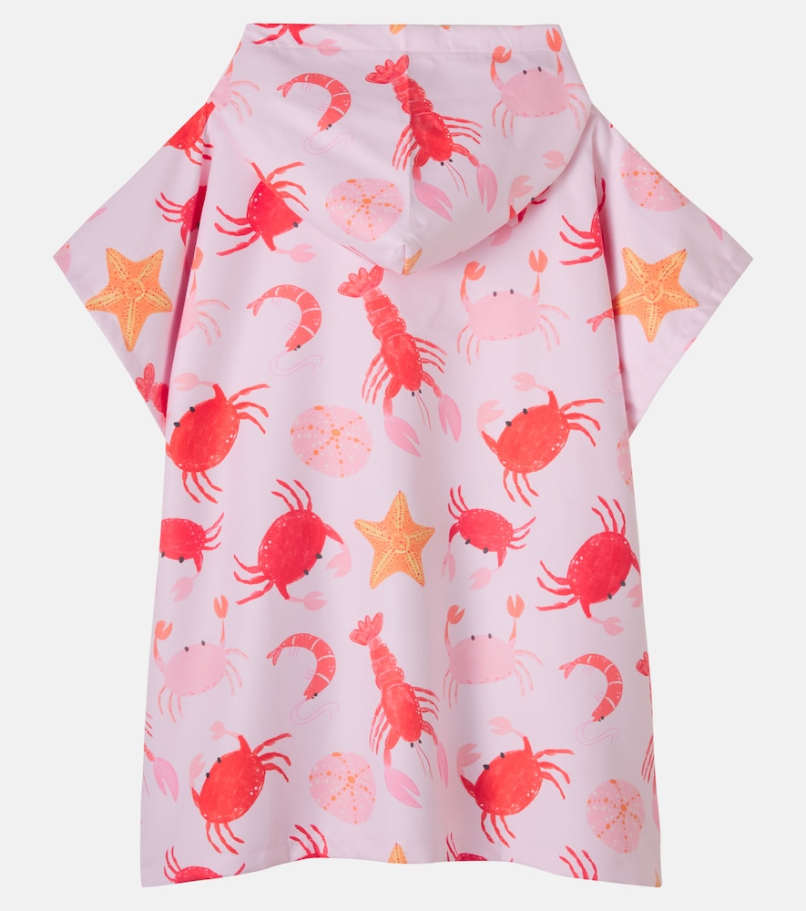 Printed poncho